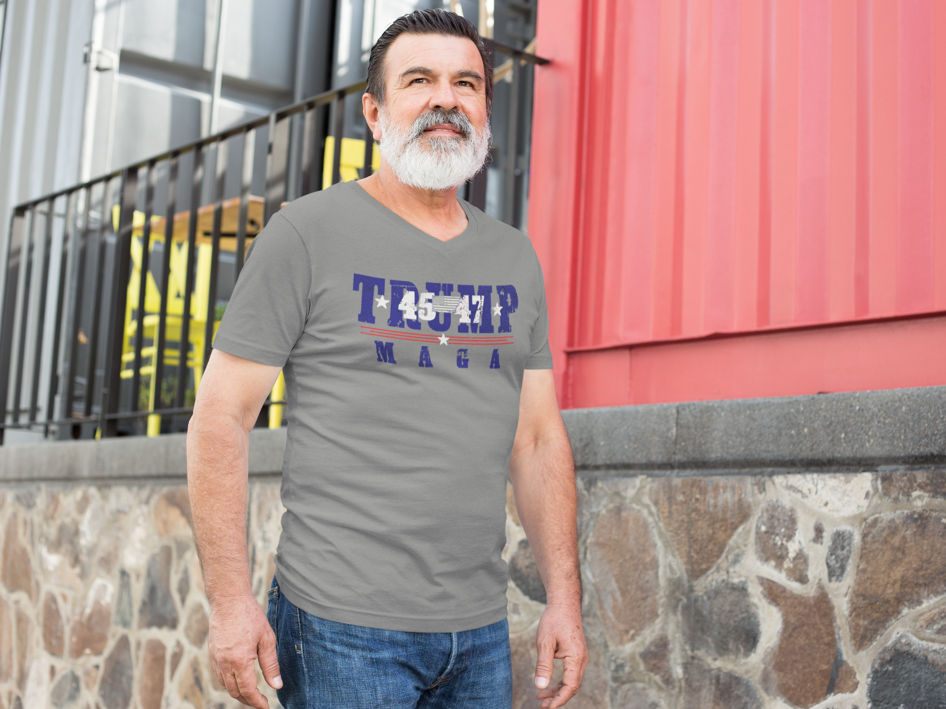 Trump 45 47 MAGA Graphic T Shirt