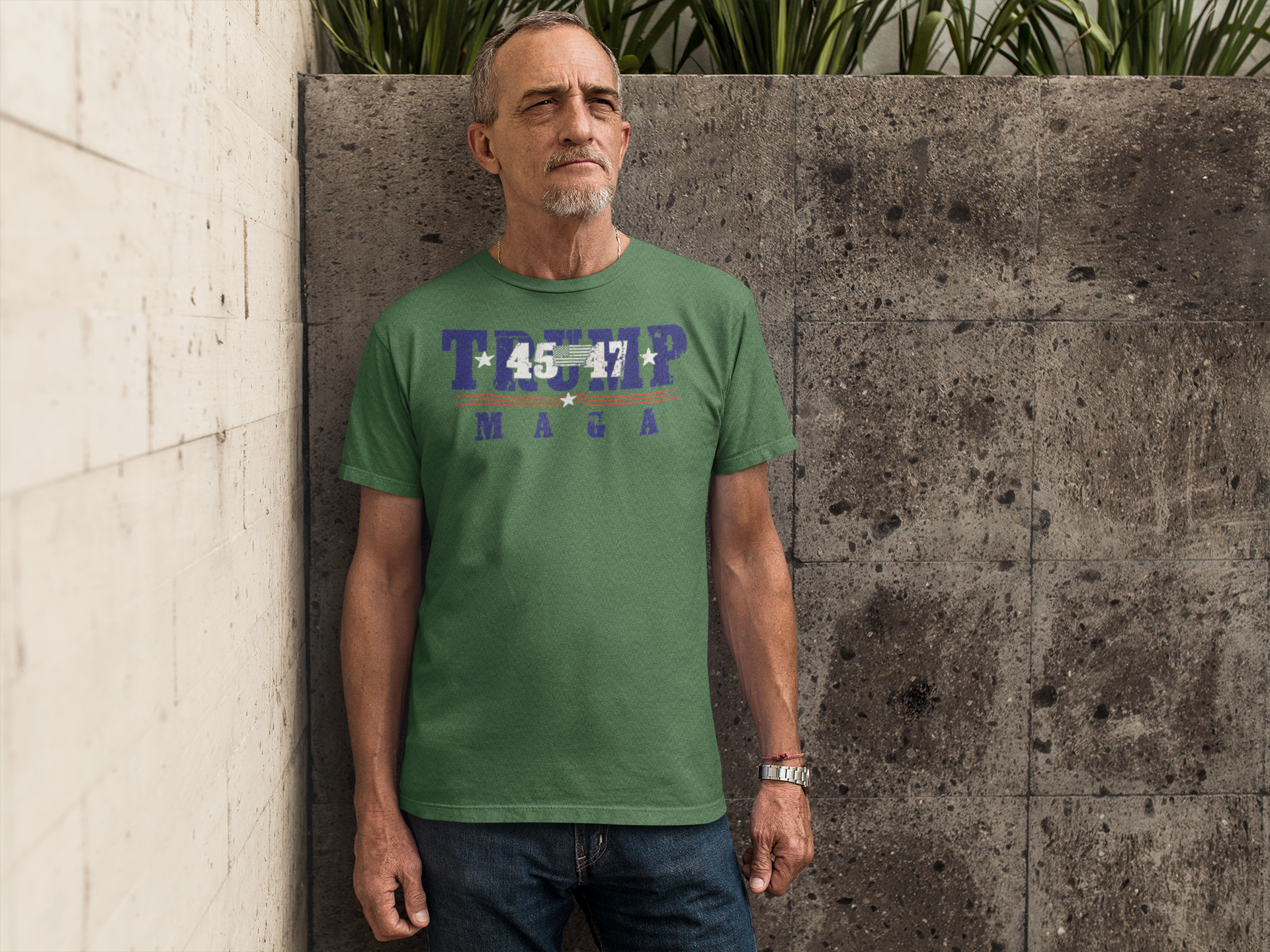 Trump 45 47 MAGA Graphic T Shirt