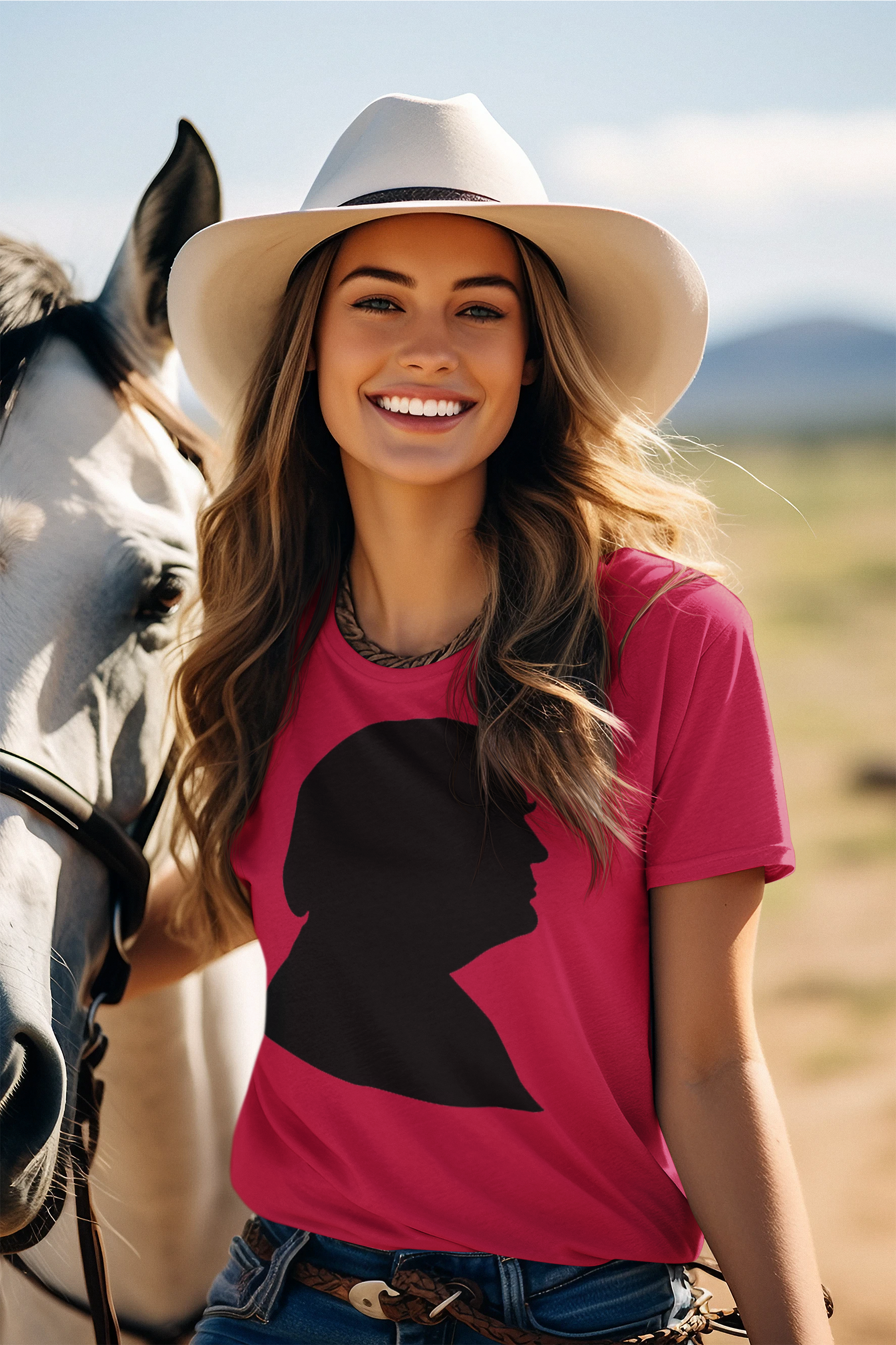 Trump Silhouette Classic Political Casual Wear Shirt