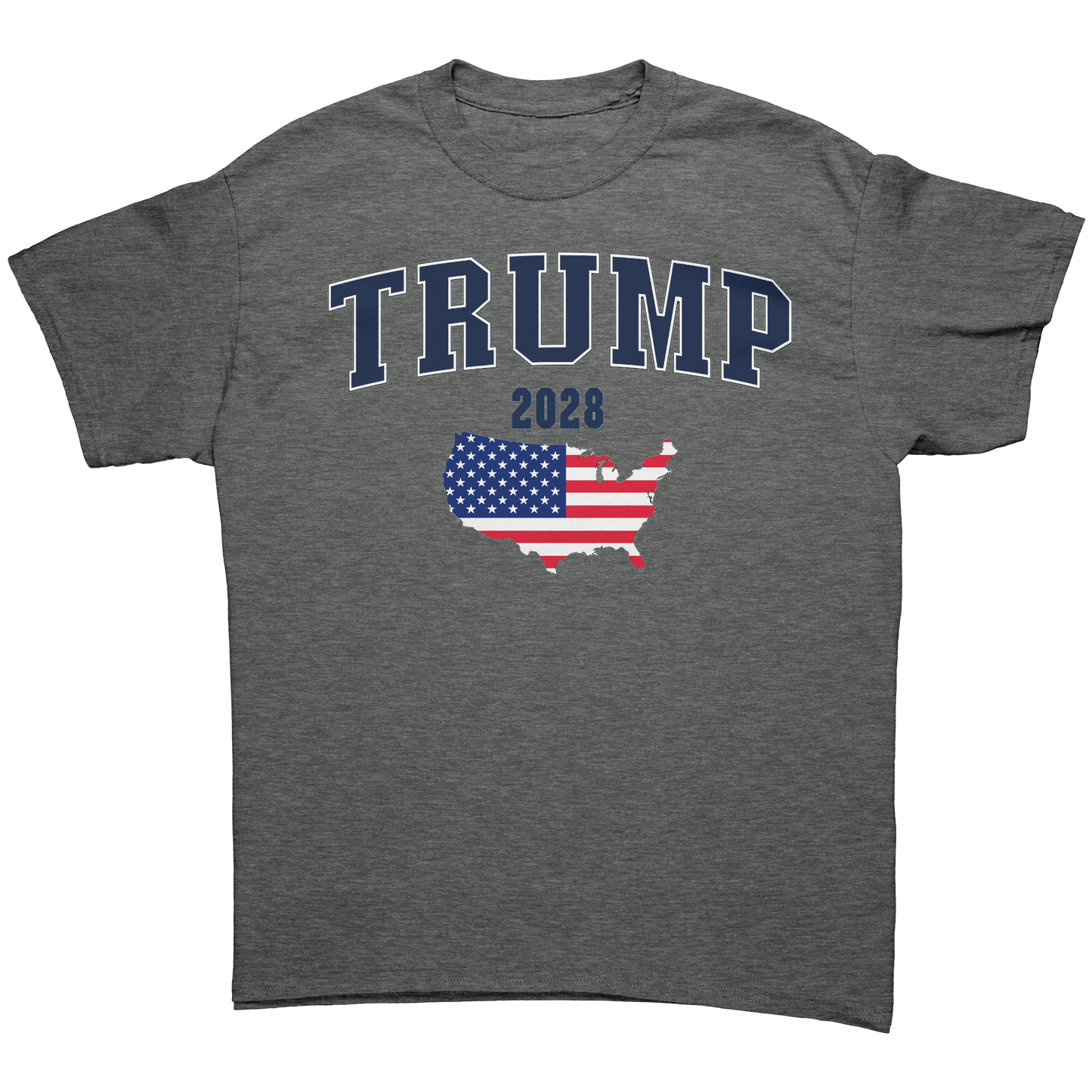 Trump_2028_On_USA_Flag_Graphite_Heather_Front_Mockup.png