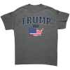 Trump_2028_On_USA_Flag_Graphite_Heather_Front_Mockup.png