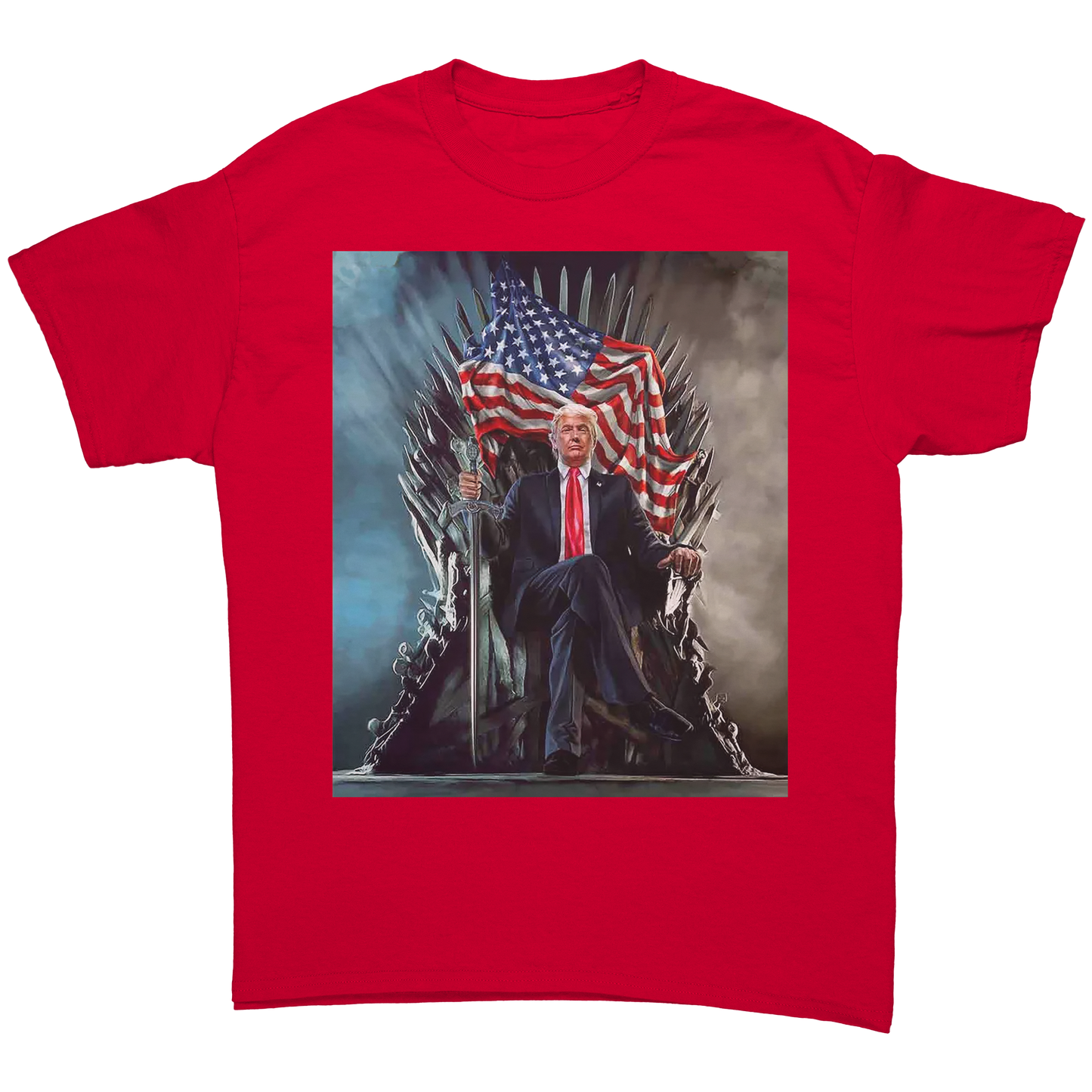 Trump_On_Throne_With_USA_Flag_Red_Front_Mockup.png
