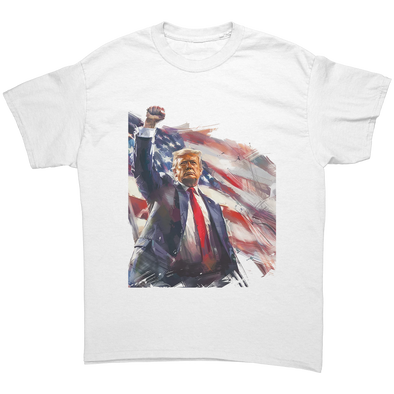 Trump_Raising_Fist_on_Flag_White_Front_Mockup.png