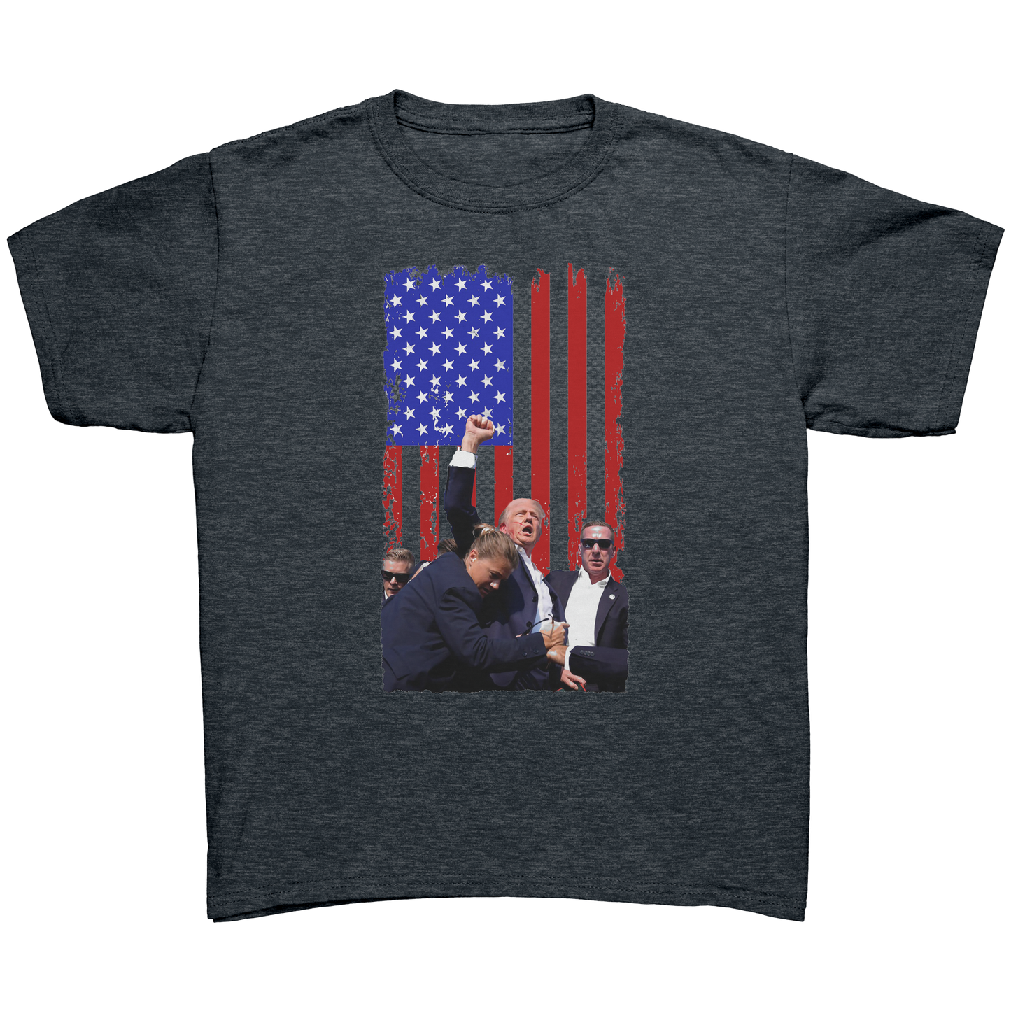 Trump_Shot_On_American_Flag_Dark_Heather_Mockup.png