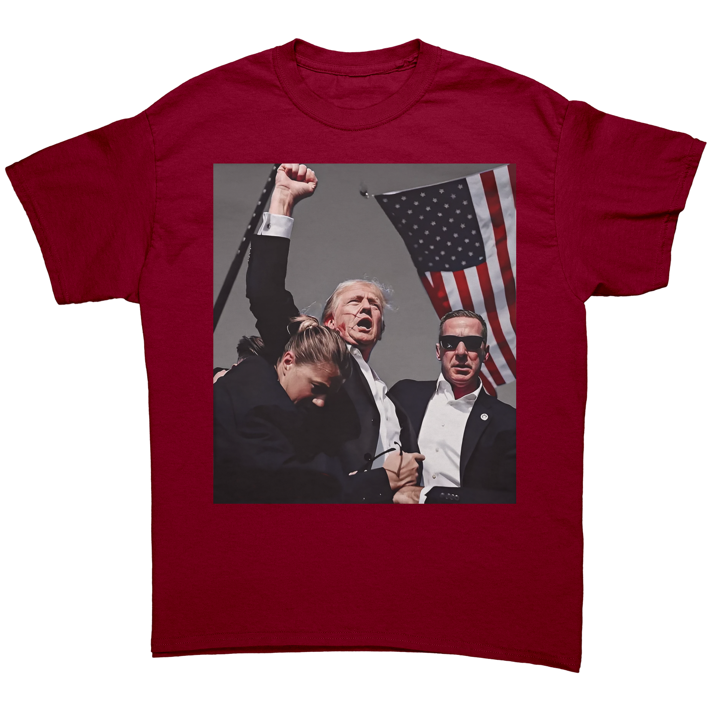 Trump_Shot_in_BW_Cardinal_Red_Front_Mockup.png