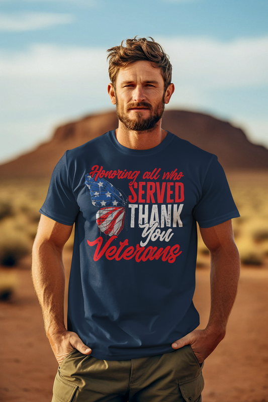Honoring All Who Served Thank You Veterans
