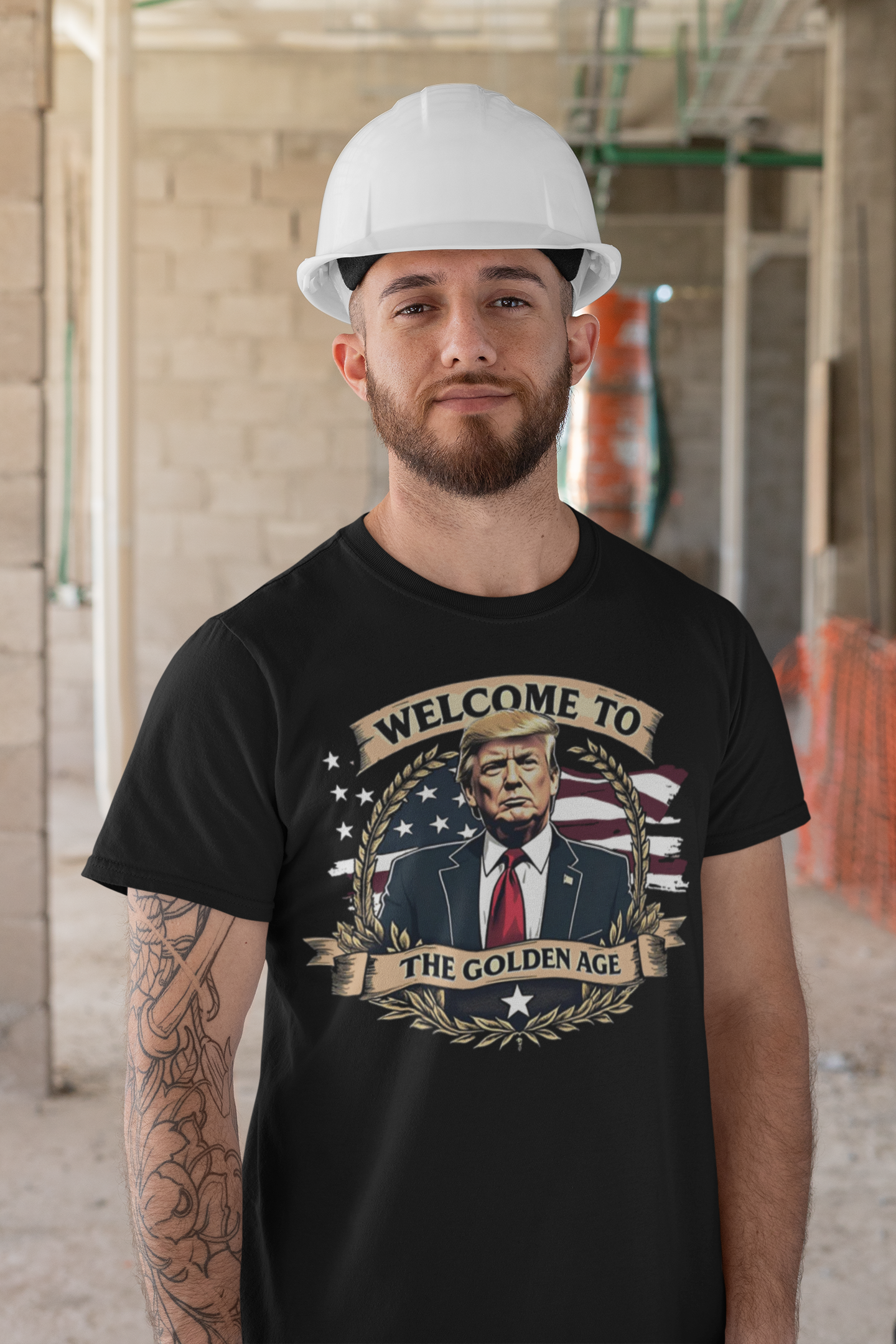 Welcome To The Golden Age Bold Statement Shirt
