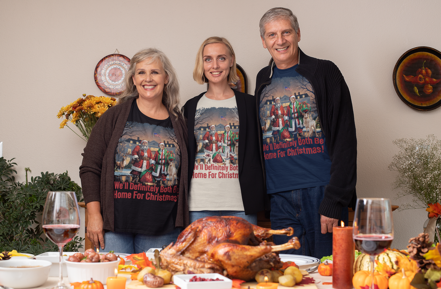 We'll Definitely Both Be Home For Christmas! Trump And Santa