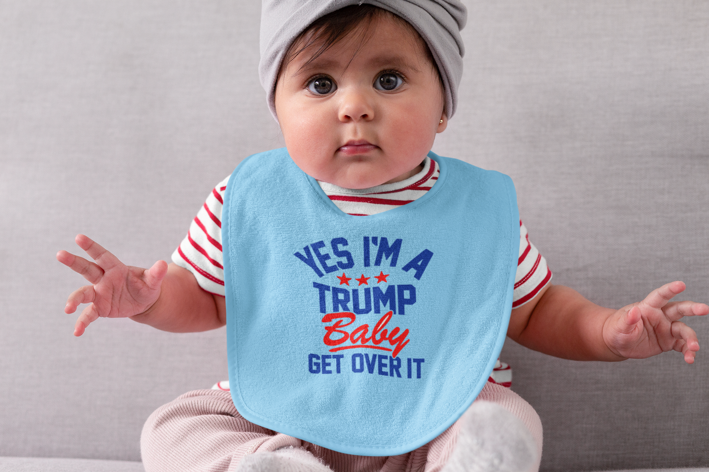 Yes, I'm A Trump Baby Premium Bib