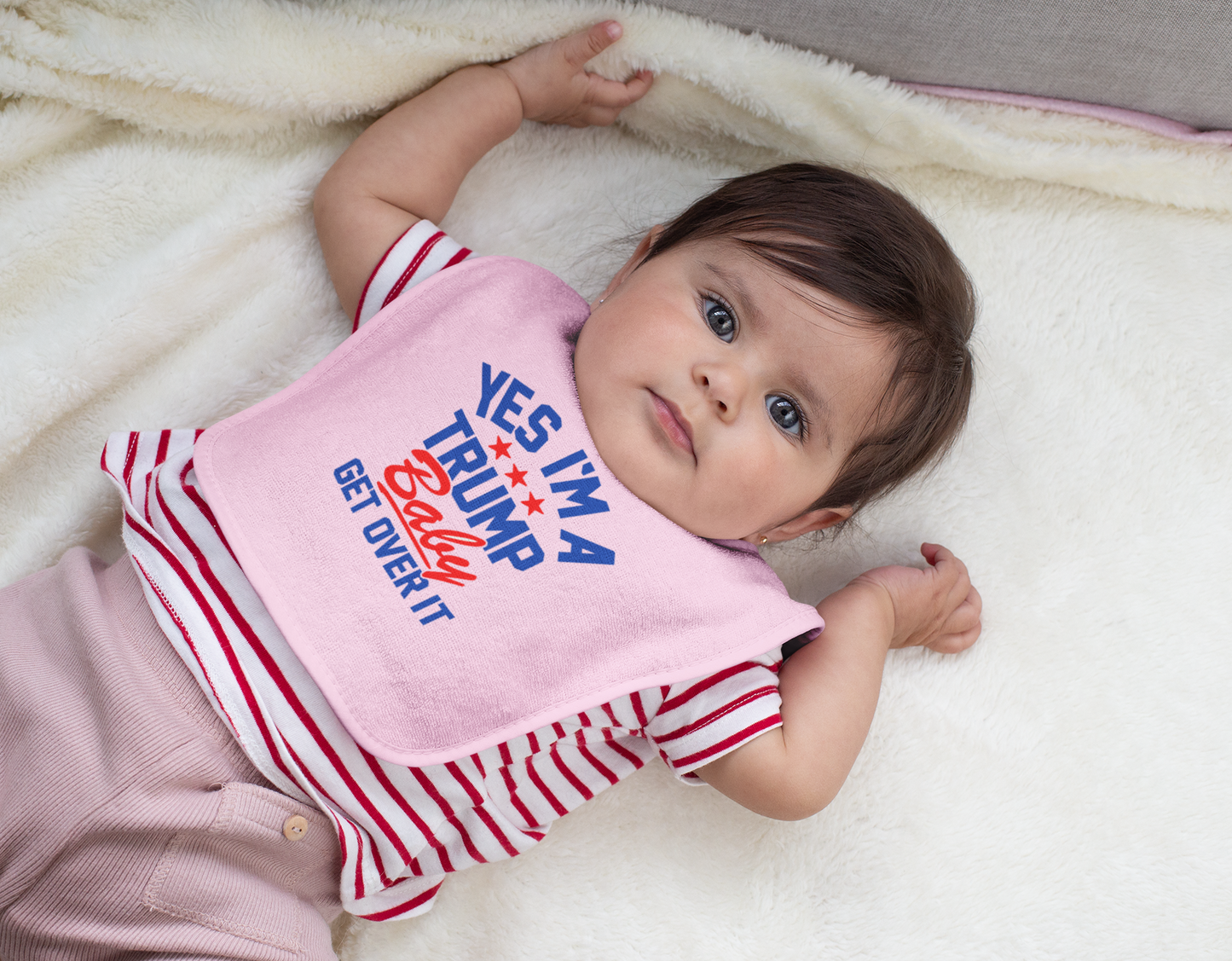 Yes, I'm A Trump Baby Premium Bib