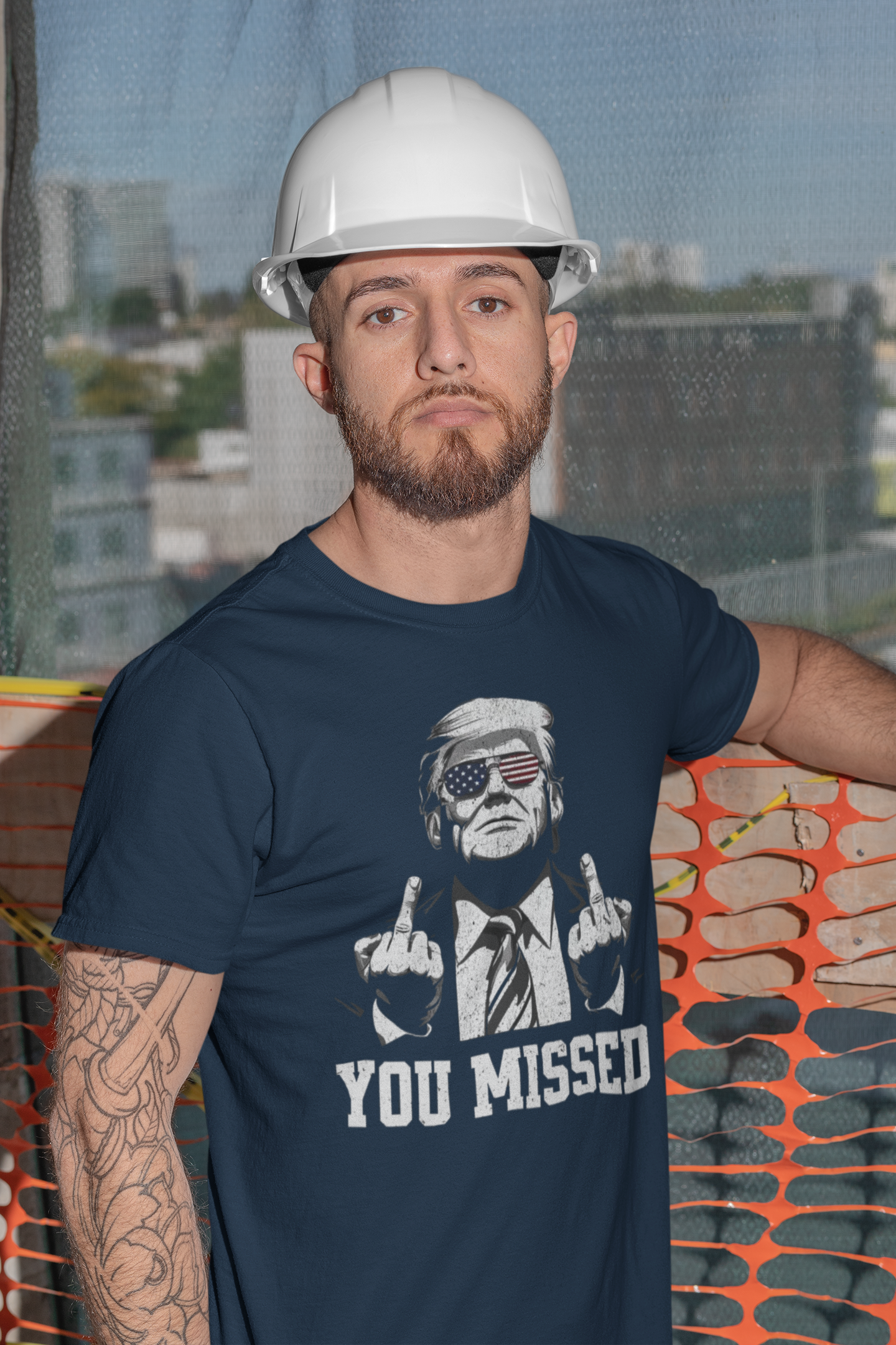 You Missed Bold Statement Graphic T Shirt Design
