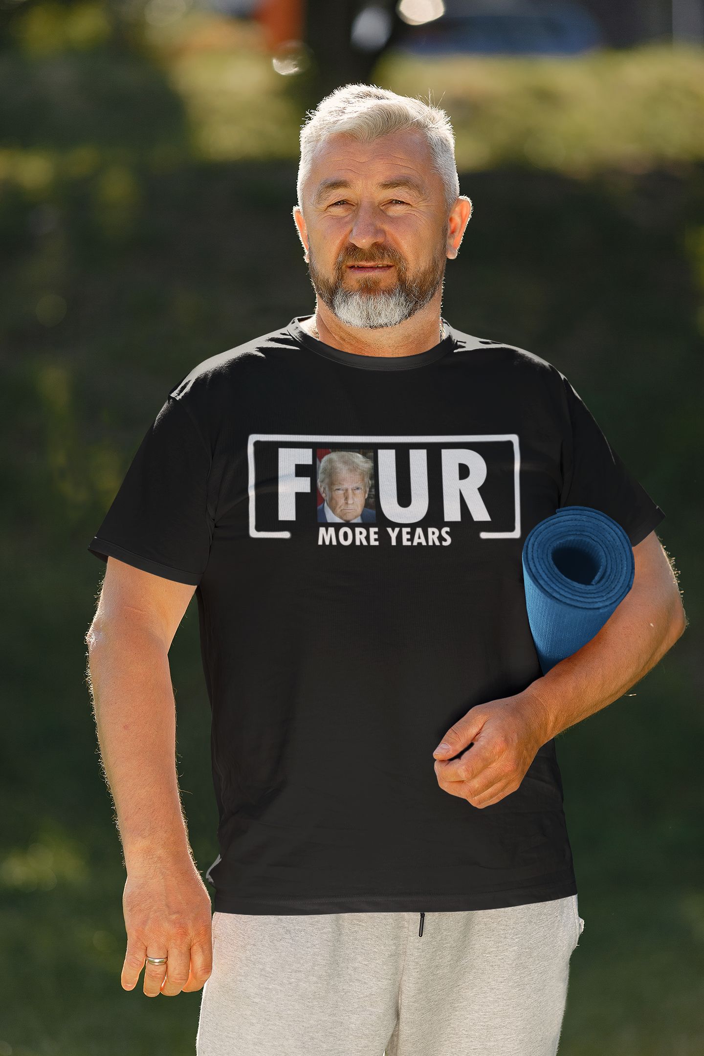 Four More Years Supporter Statement Casual Wear Tee