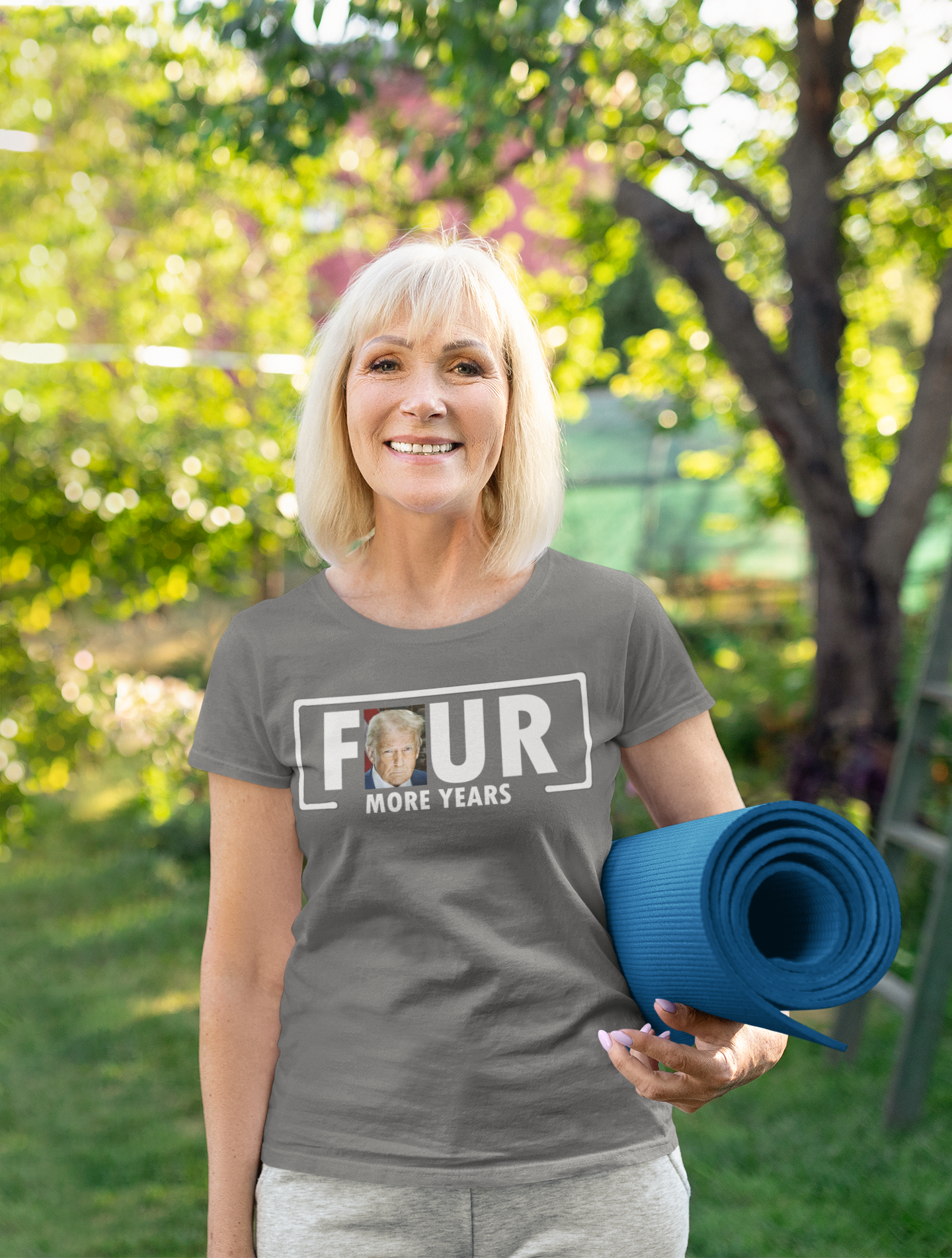 Four More Years Supporter Statement Casual Wear Tee