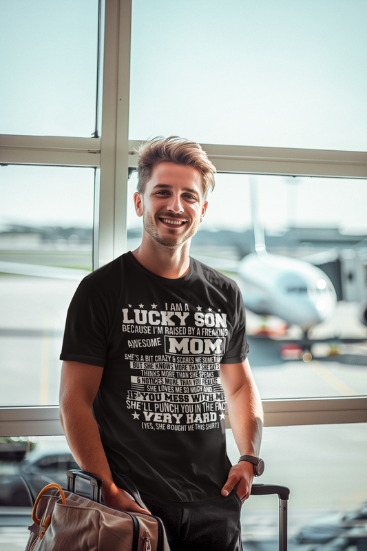 I Am A Lucky Son Because I'm Raised By A Freaking Awesome Mom