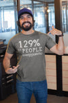 129% Of People Exaggerate