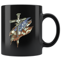 Dagger And American Flag Cup