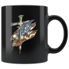 Dagger And American Flag Cup