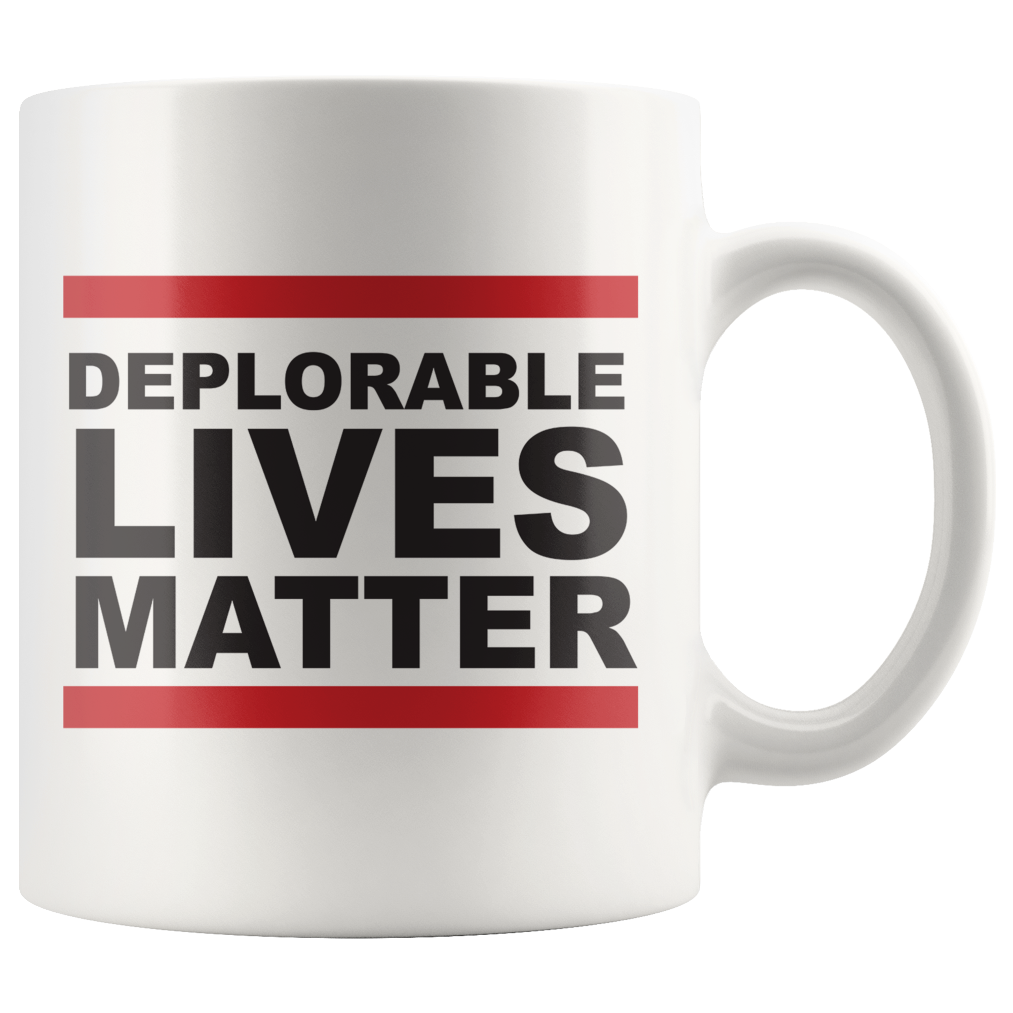 Deplorable Lives Matter With Red Bars