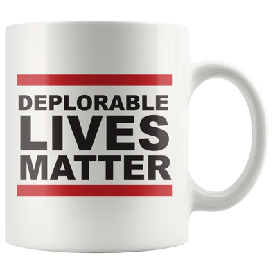 Deplorable Lives Matter With Red Bars