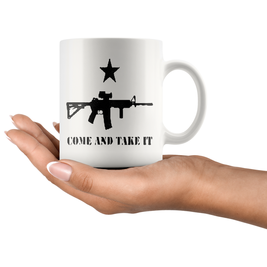 Come And Take It Star Over AR-15 Cup