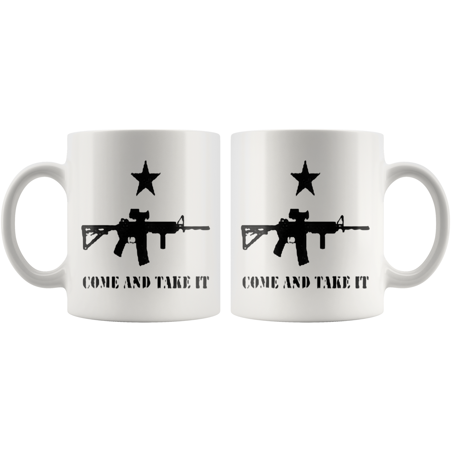 Come And Take It Star Over AR-15 Cup