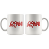 CNN Logo As Hammer & Sickle Wht