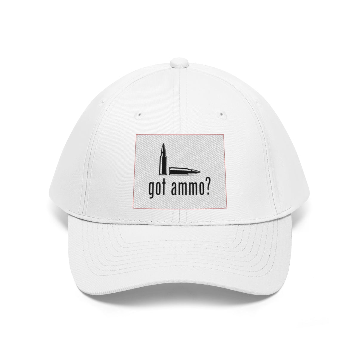 Got Ammo Twill Cap Funny Tactical Style Cap featuring a humorous design with bullet graphics.