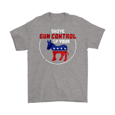 Shove Gun Control Up Your (Ass) Democrat Symbol