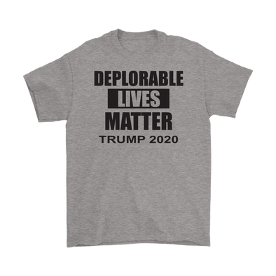 Deplorable Lives Matter Trump 2020