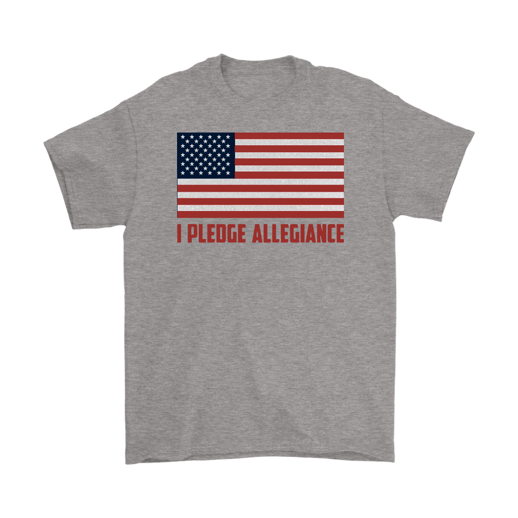 I Pledge Allegiance With American Flag