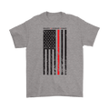 American Flag With Red Stripe * Bravery * Courage * Honor |