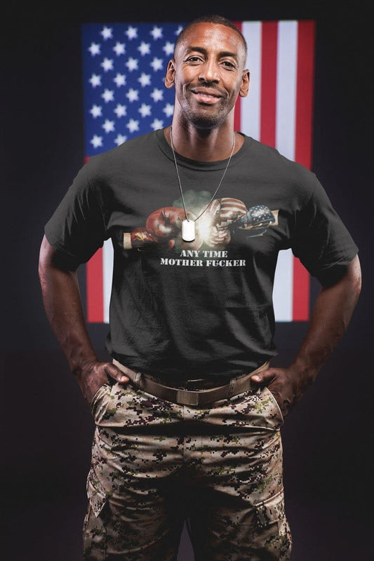 Any Time Mother Fucker American vs Soviet Boxing Gloves