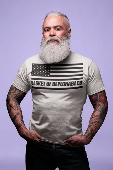 Basket Of Deplorables On American Flag
