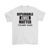 Deplorable Lives Matter Trump 2020