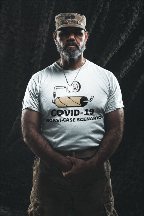 COVID-19 Worst Case Scenario Graphic Twill Cap