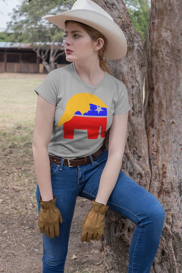 GOP Symbol With Trump Hair