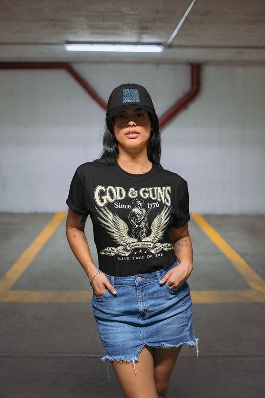 God & Guns Since 1776 Live Free Or Die