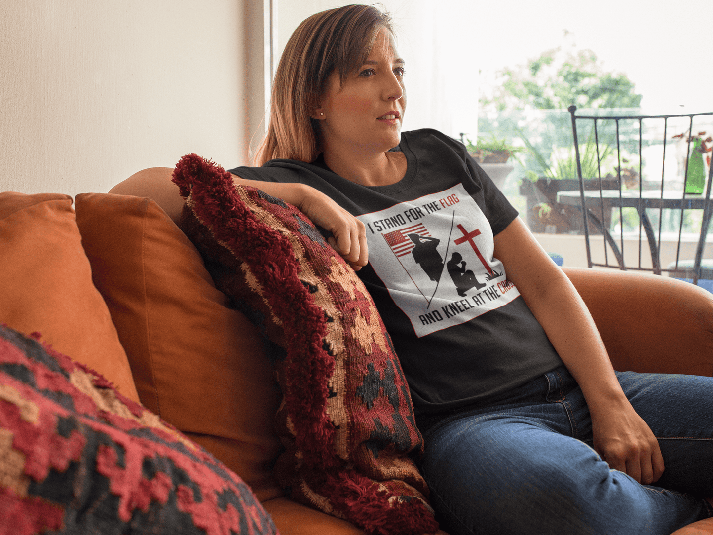 I Stand For The Flag And Kneel At The Cross