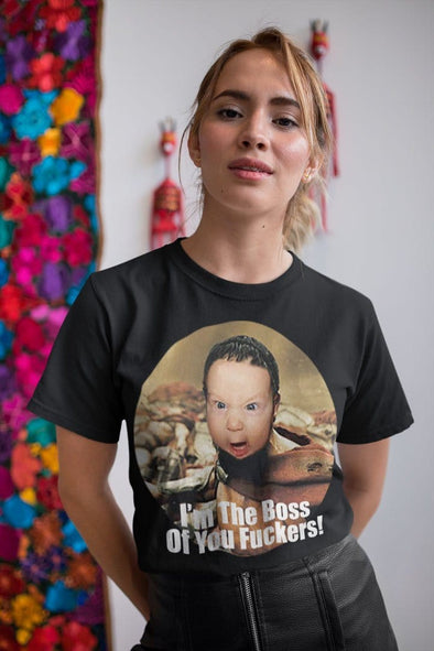 I'm The Boss Of You Fuckers! Baby As Gladiator