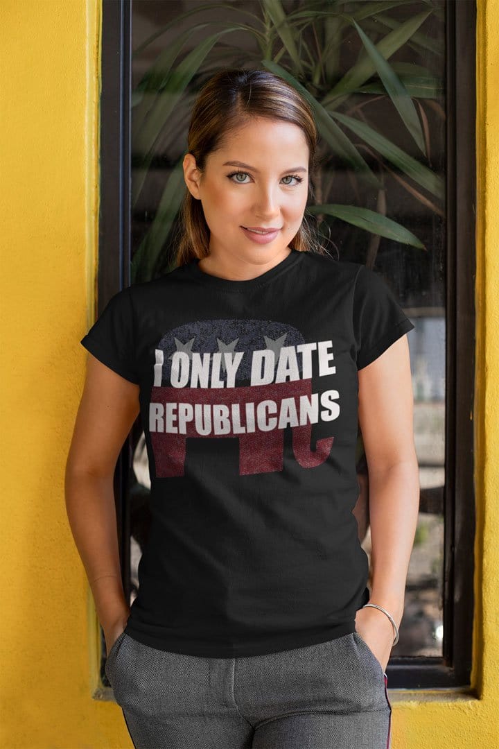 I Only Date Republicans On GOP Symbol