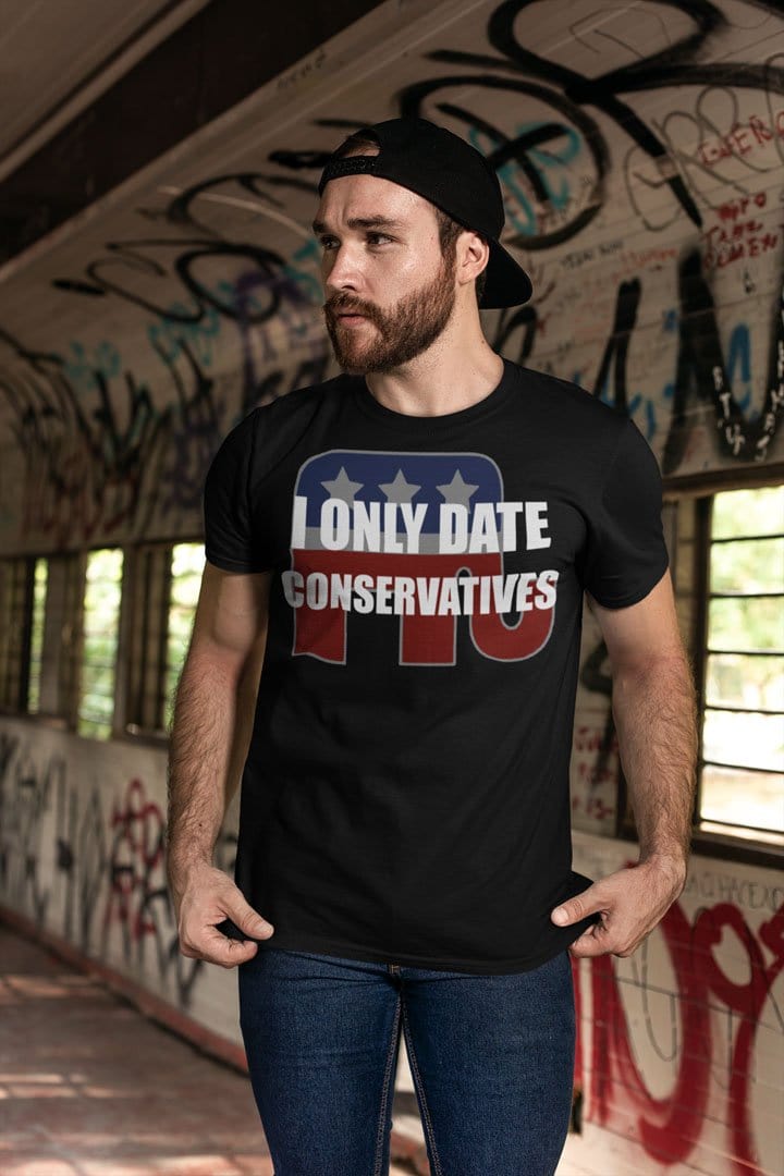 I Only Date Conservatives On GOP Symbol