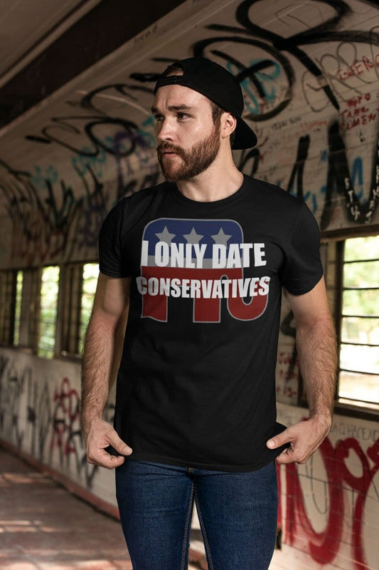 I Only Date Conservatives On GOP Symbol