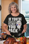 If You're Offended I'll Help You Pack Trump With USA Sunglasses