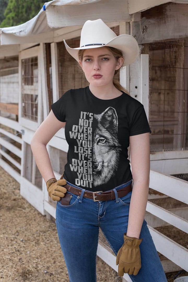 It's Not Over When You Lose. It's Over When You Quit