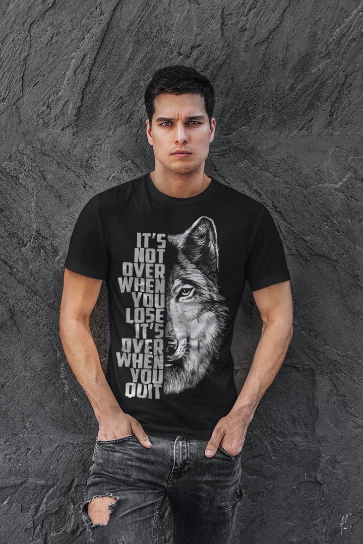 It's Not Over When You Lose. It's Over When You Quit