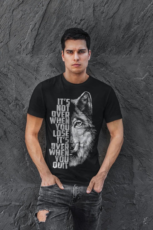 It's Not Over When You Lose. It's Over When You Quit