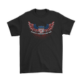 Don't Tread On Me 1776 On American Flag Eagle