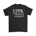 129% Of People Exaggerate