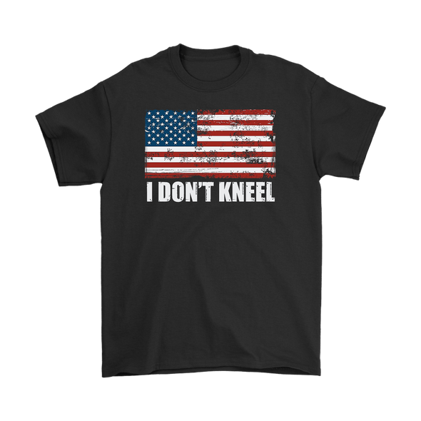 I Don't Kneel With American Flag