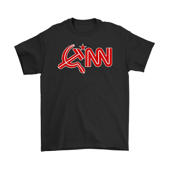 CNN Logo As Hammer & Sickle Soviet Symbol